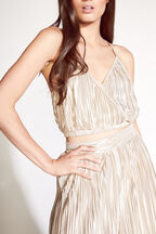 DISCO CAMI in colour WHITE SWAN