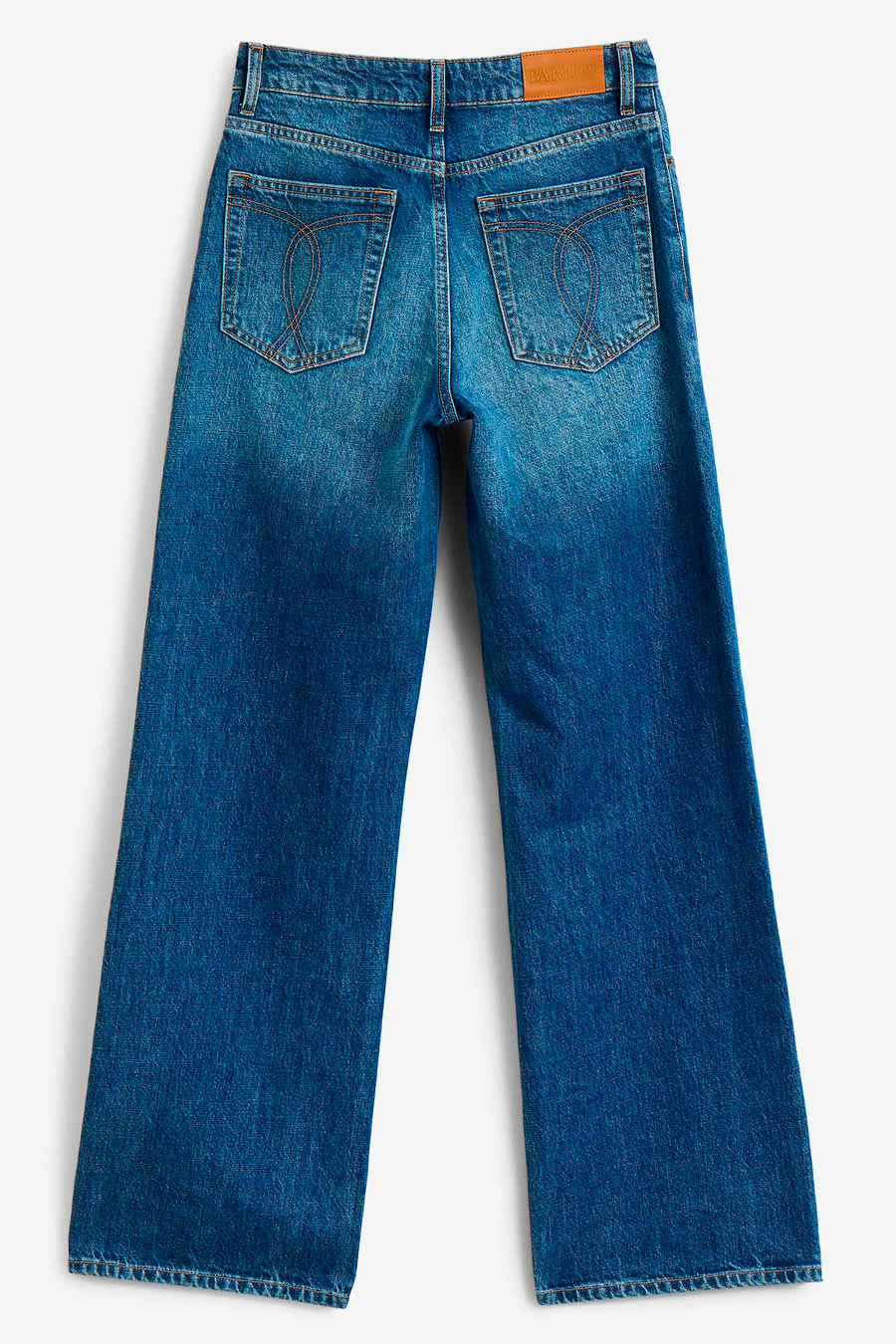 030 High Rise Wide Leg Jean