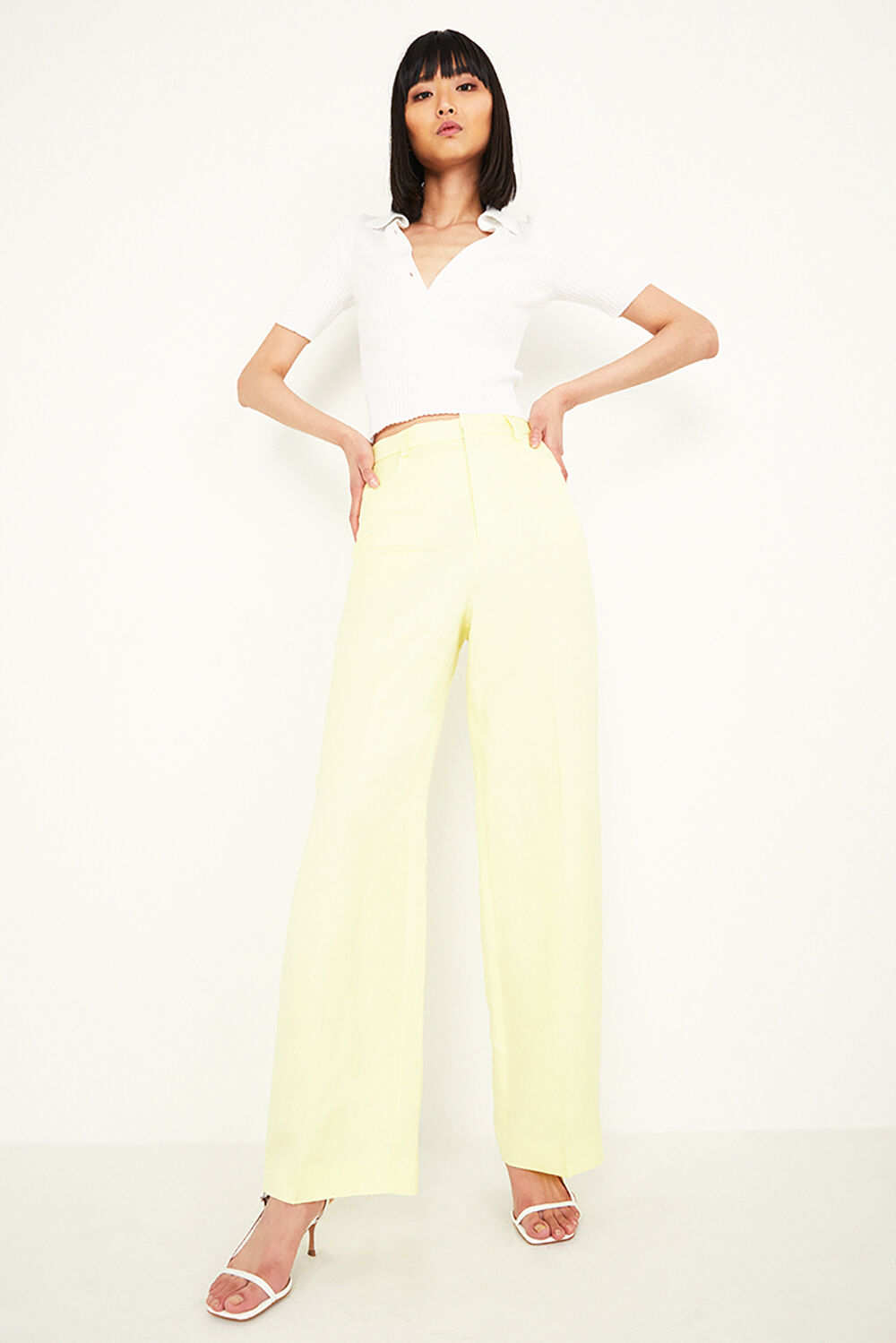 Summer Linen Pant in Sunshine | Bardot