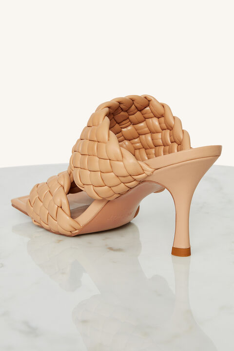 BELLA BRAIDED HEEL in colour MOONLIGHT