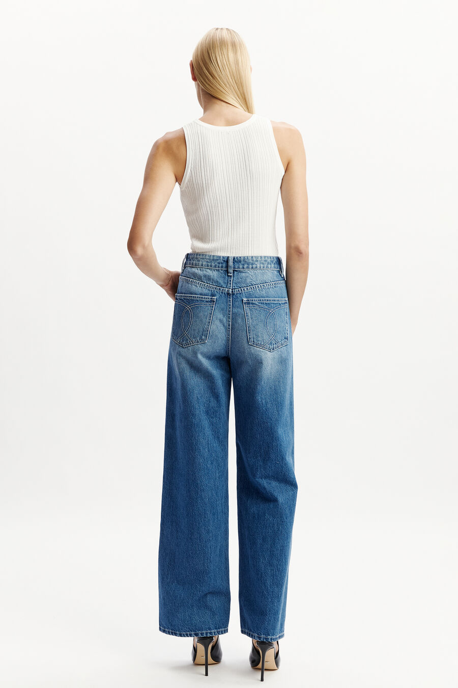 Claudina Wide Leg Jean