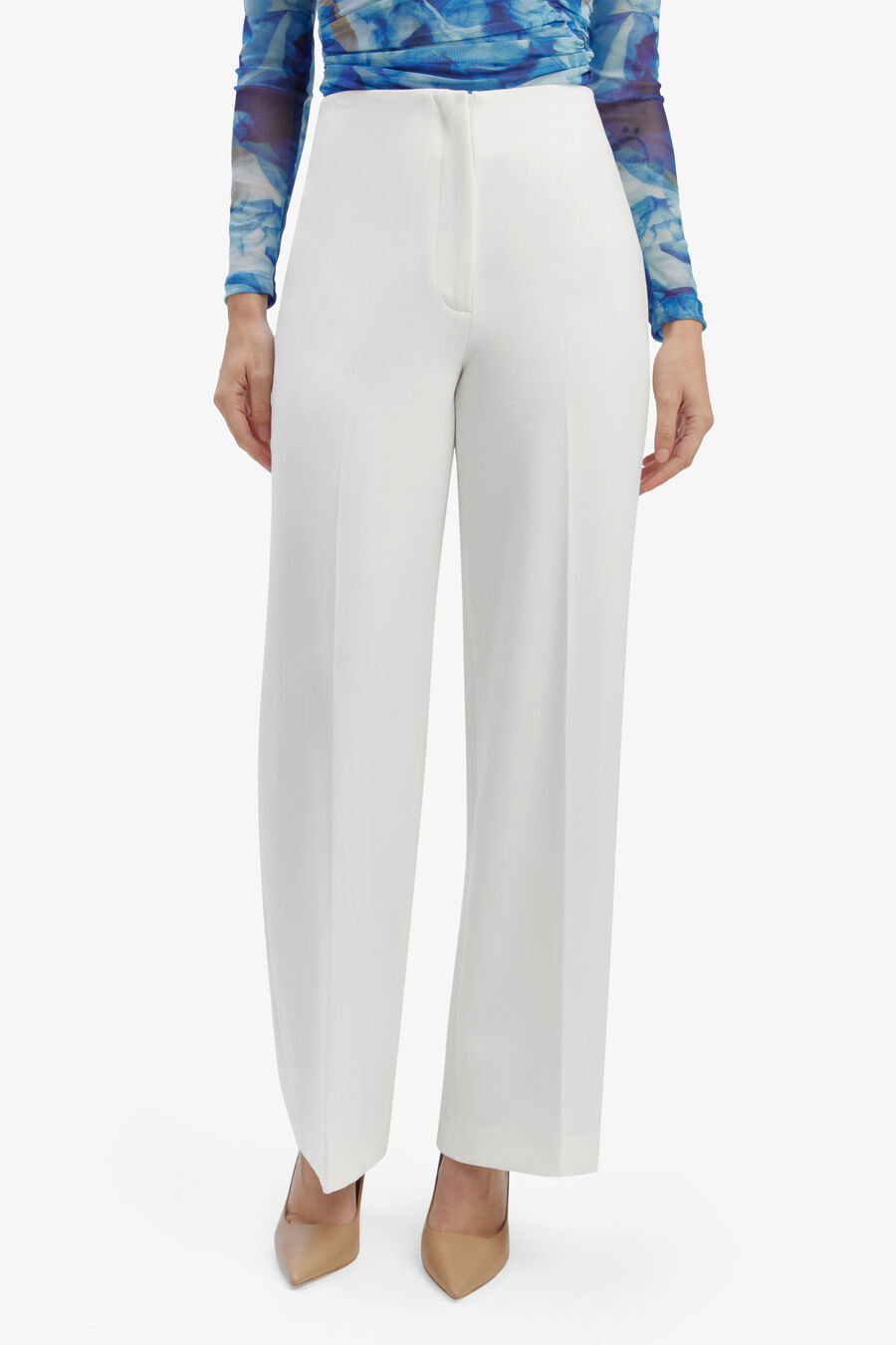 Anna Mid Waist Tailored Pant