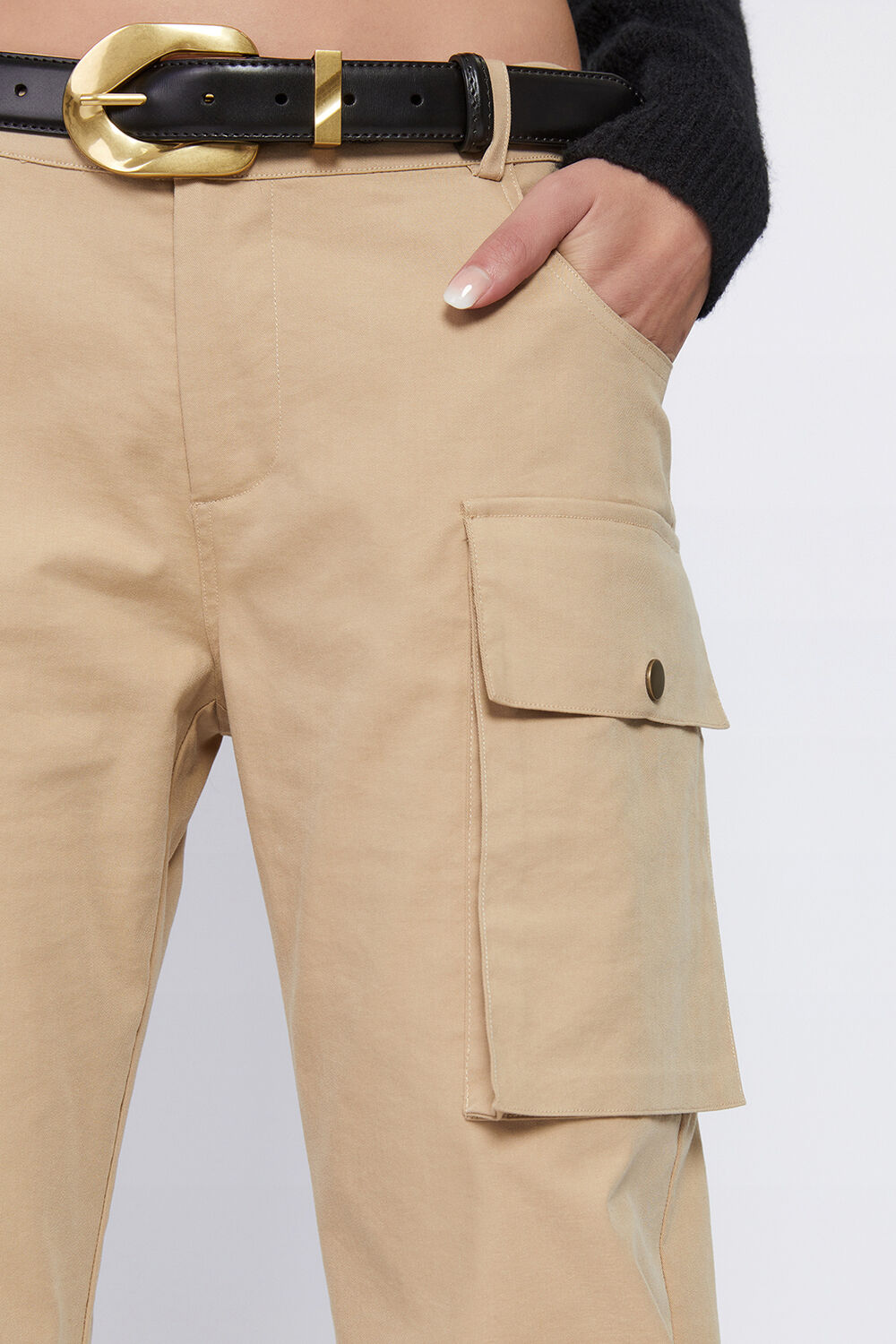 CHARLIE CARGO PANT in colour TAN