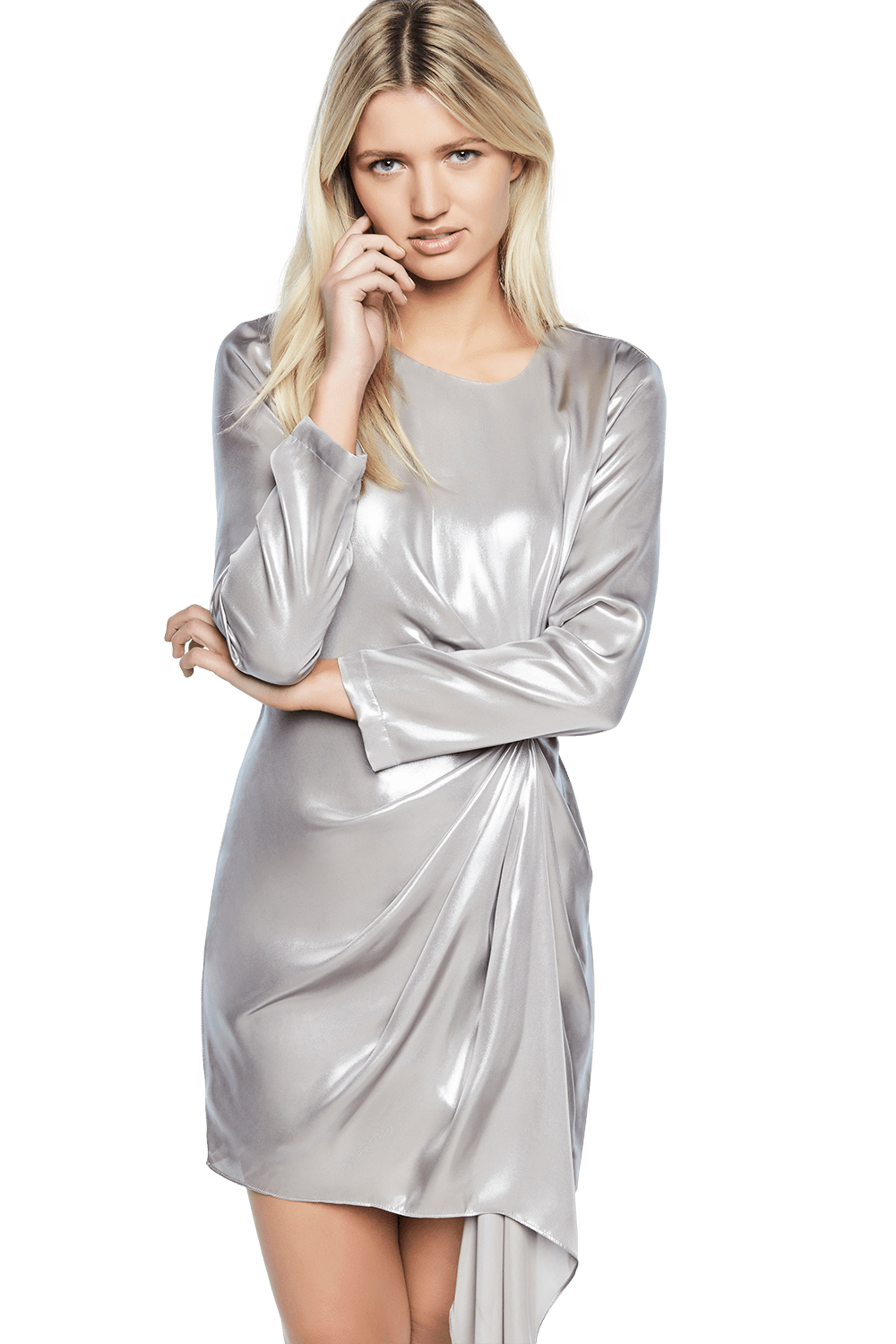 shimmer gown for women