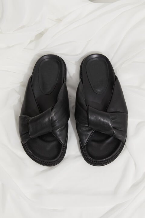 THE KNOT SANDAL in colour METEORITE