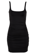 KARIN DRESS in colour CAVIAR