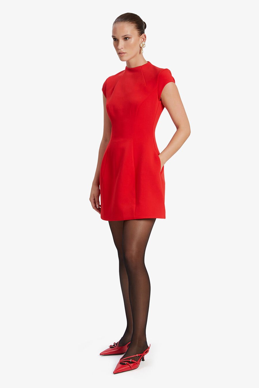 Delphi Hourglass Mini Dress