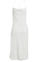 TEMPEST SLIP DRESS in colour CLOUD DANCER