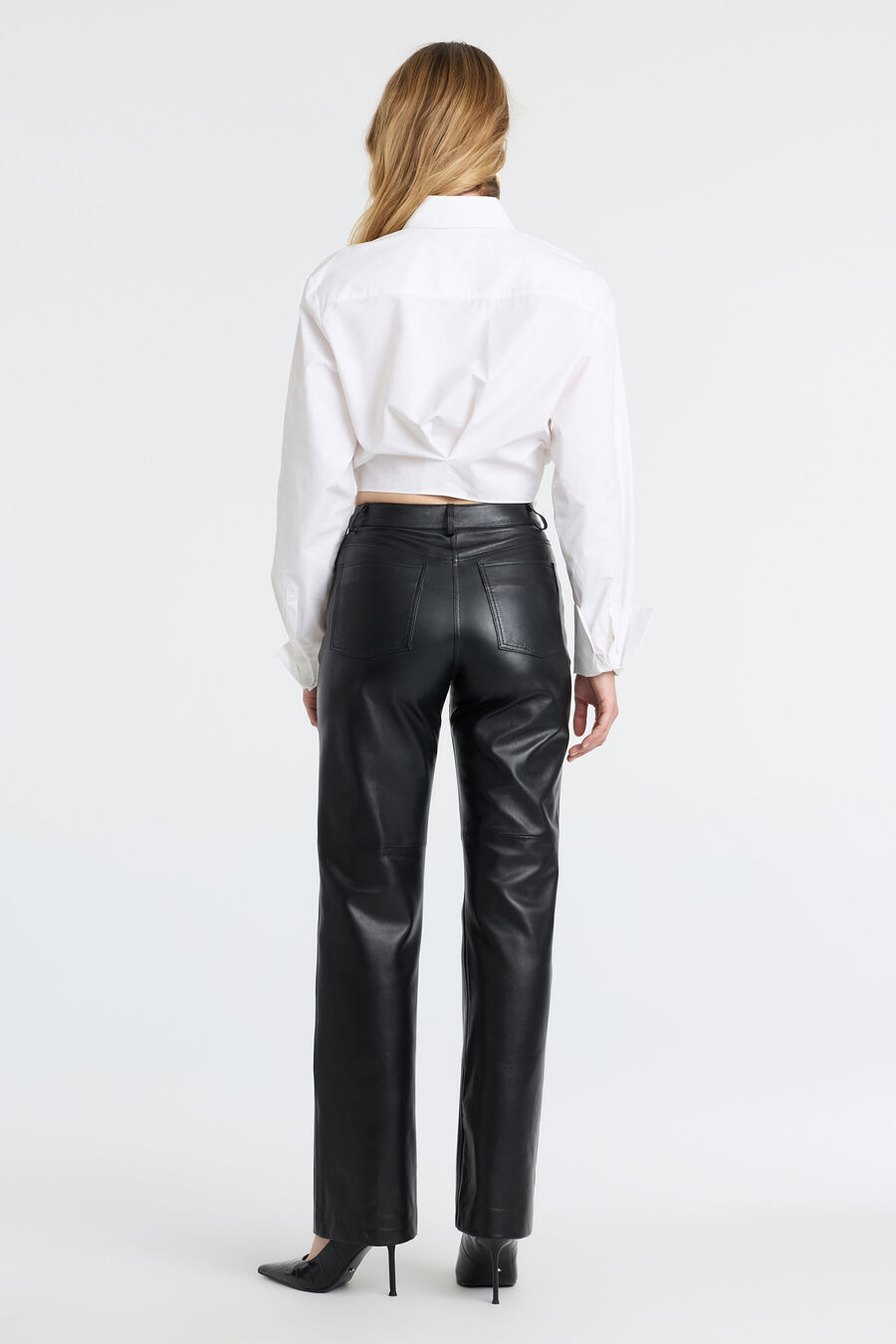 Nia Vegan Leather Pant