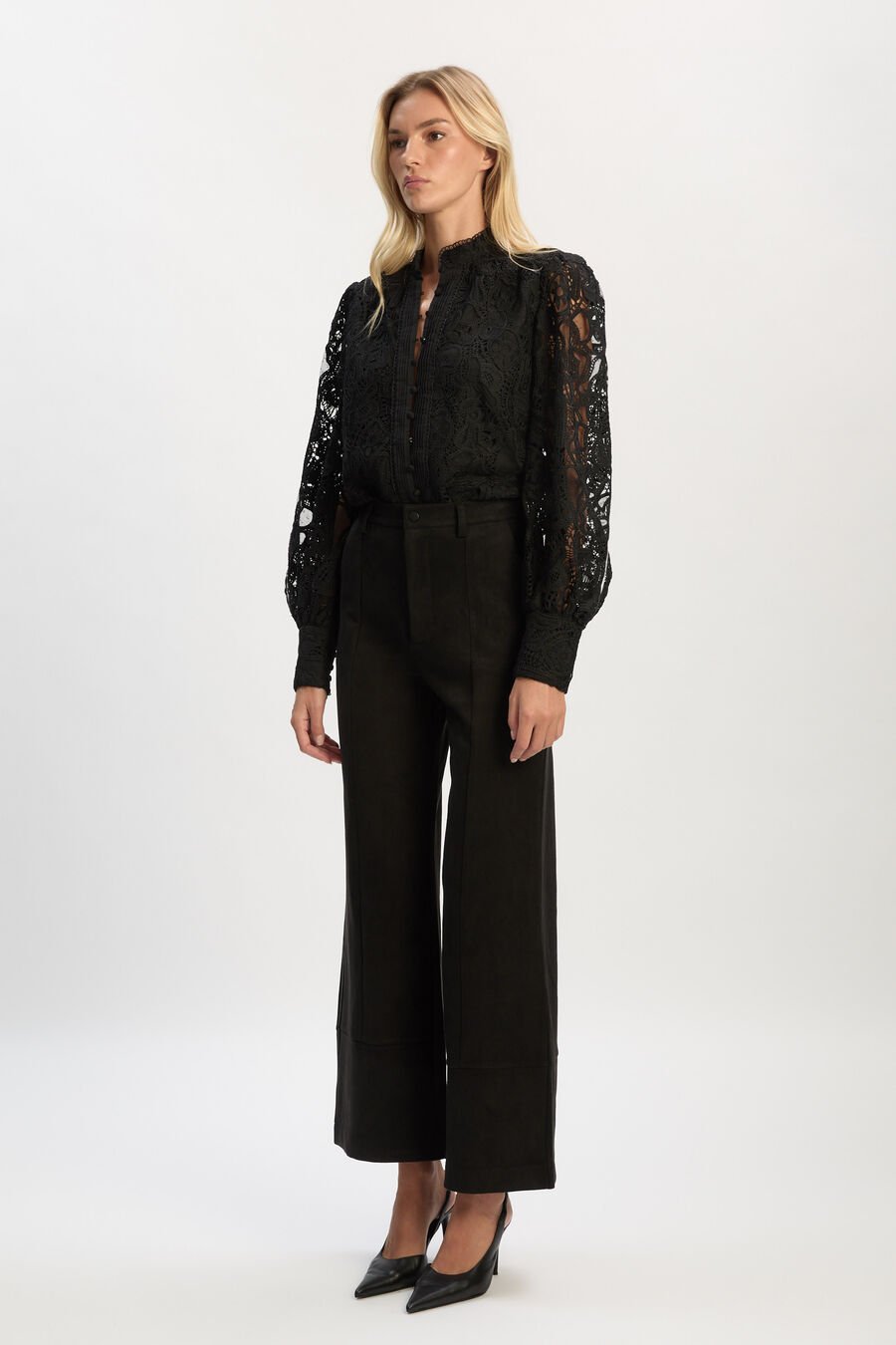 Marlowe Vegan Suede Pant