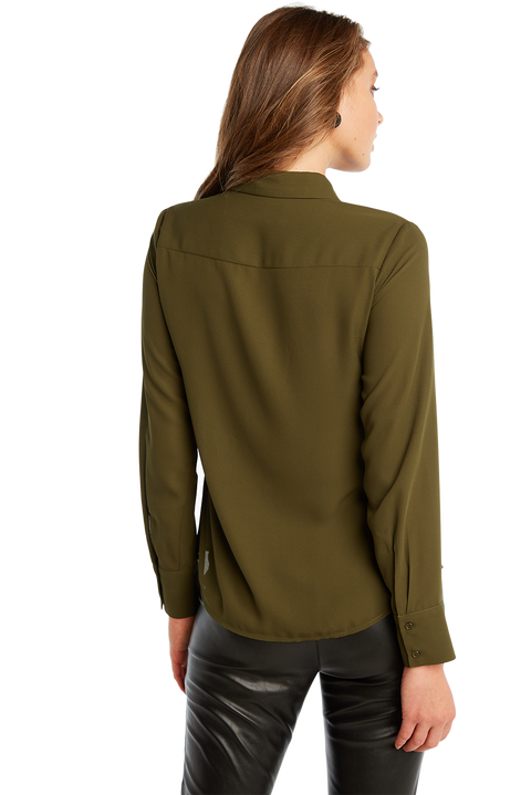 CARGO SHIRT in colour BURNT OLIVE