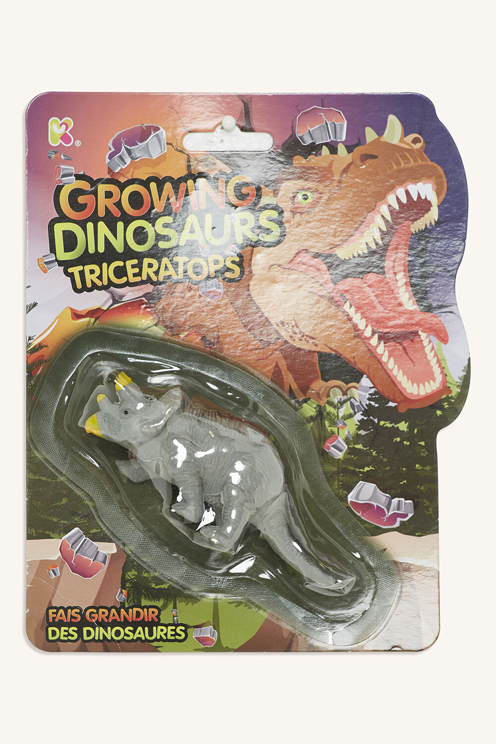 Growing Dinosaur Triceratops Accessories Toys Bardot Junior