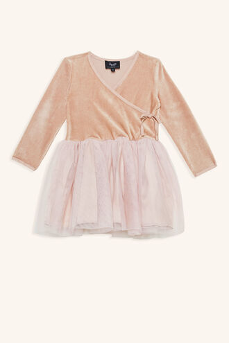 WRAP BALLET DRESS in colour LOTUS