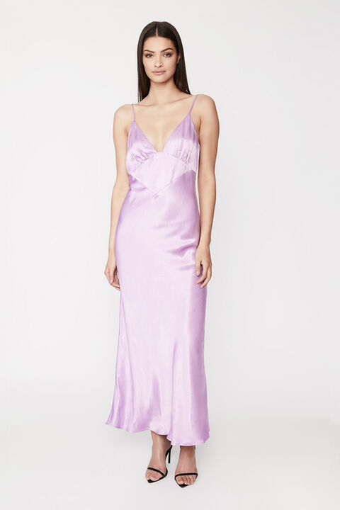 Capri Slip Dress in Lilac
 
