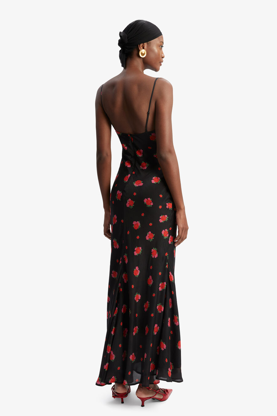 Monroe Cowl Neck Maxi Dress