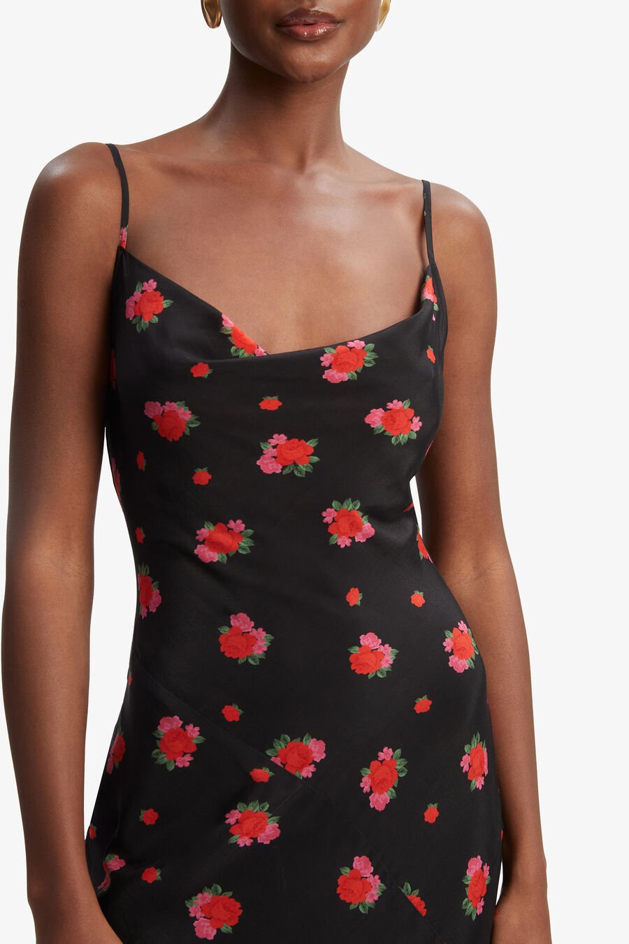 Monroe Cowl Neck Maxi Dress