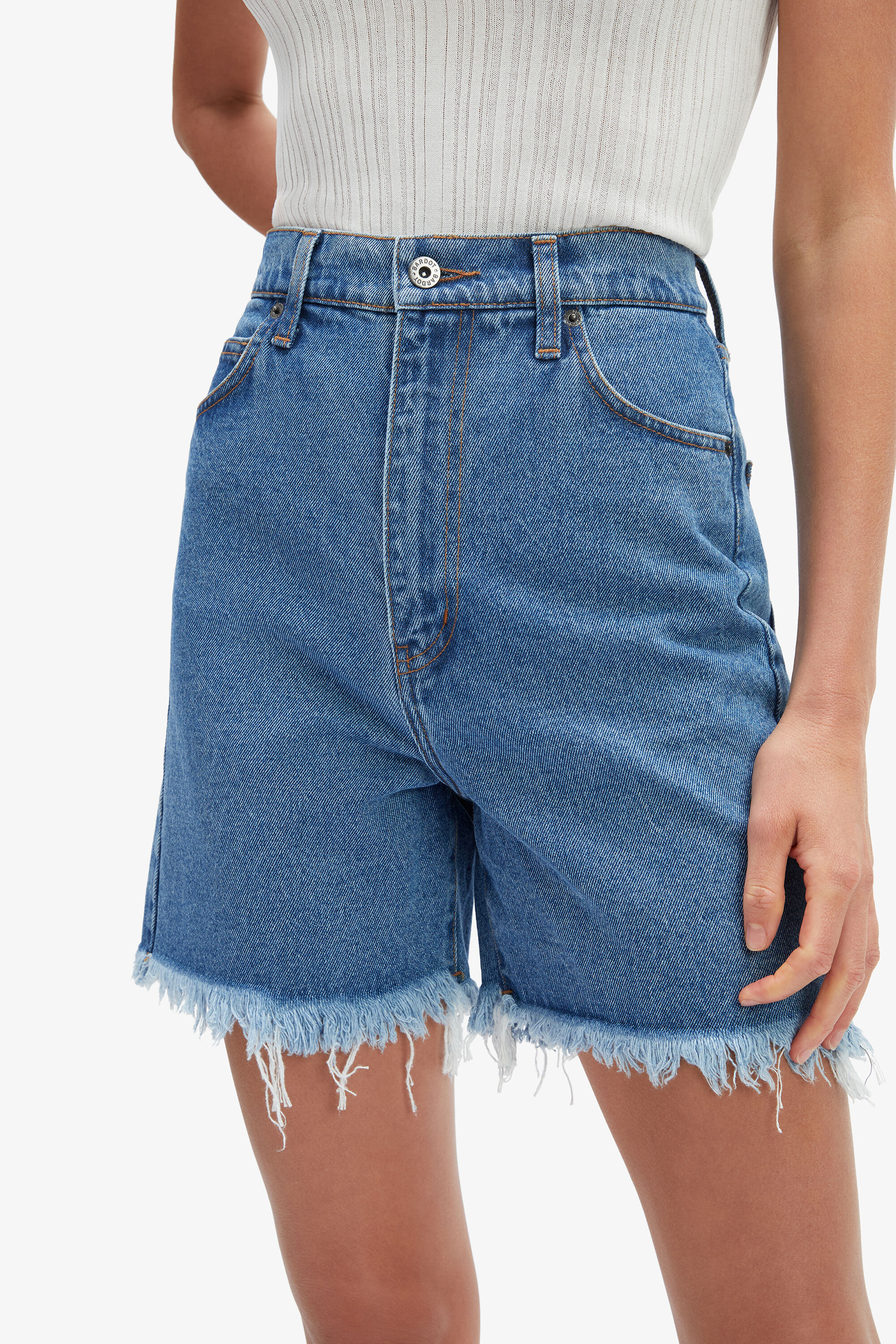 Bardot denim shorts discount