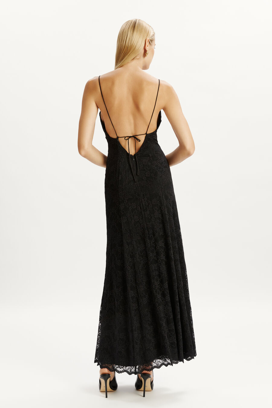 Sabrine Lace Maxi Dress