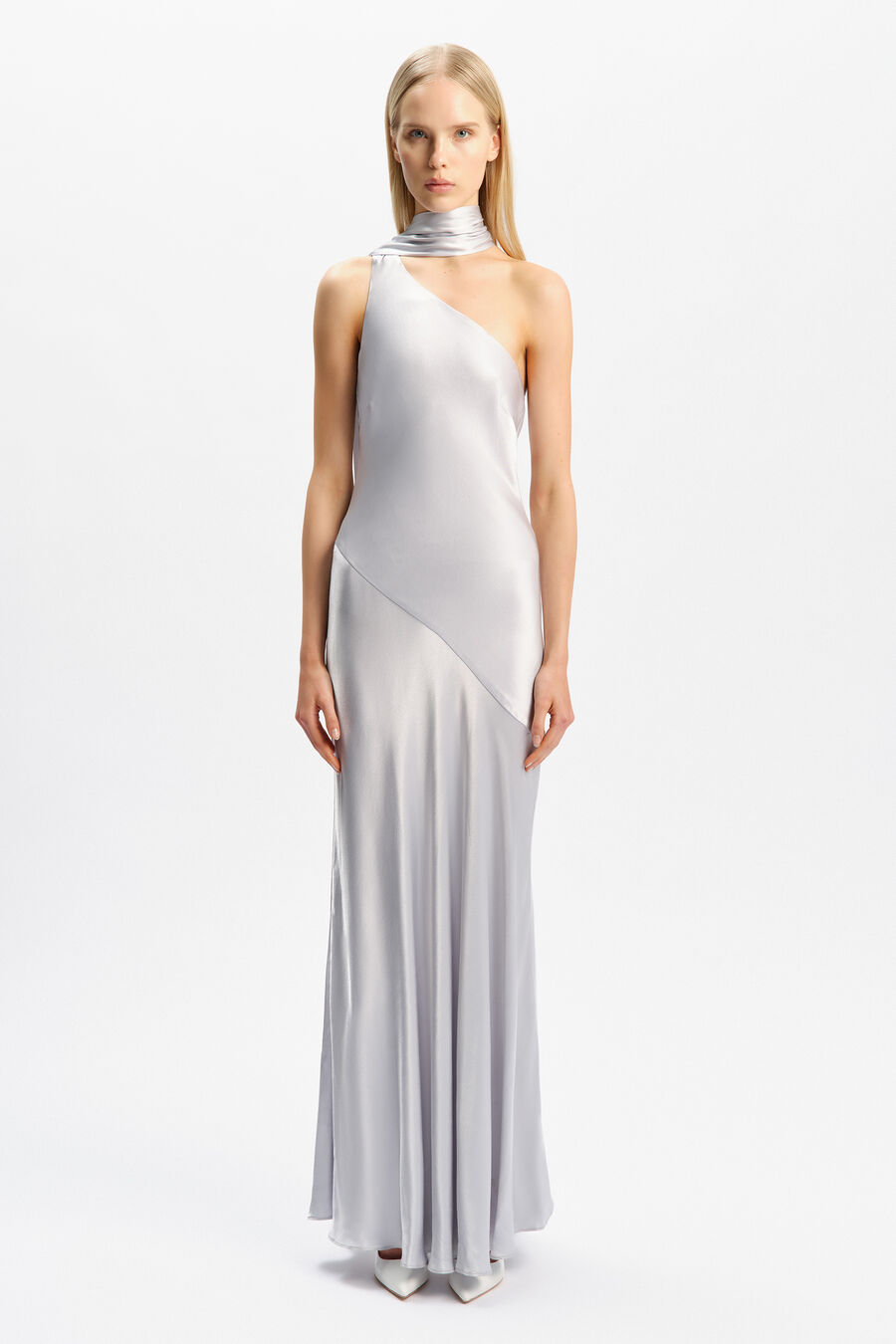 Mina Necktie Maxi Dress