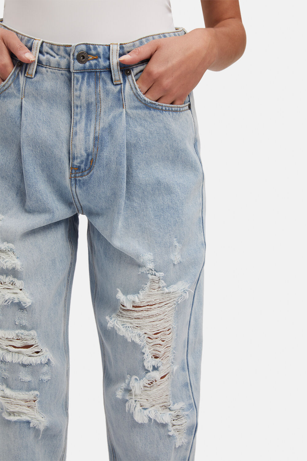 90S VINTAGE JEAN IN VINTAGE in colour MIDNIGHT NAVY