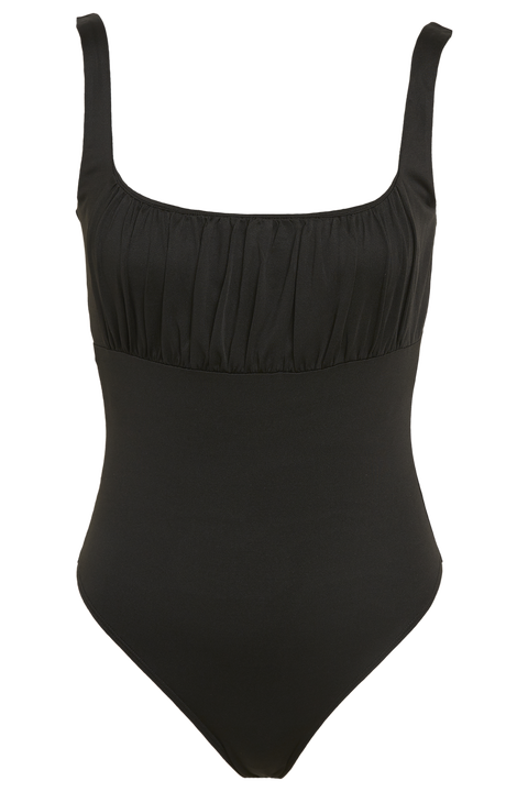 BETHANY BODYSUIT in colour CAVIAR