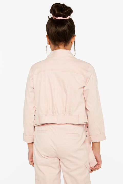 BATES UTILITY JACKET in colour CAMEO PINK