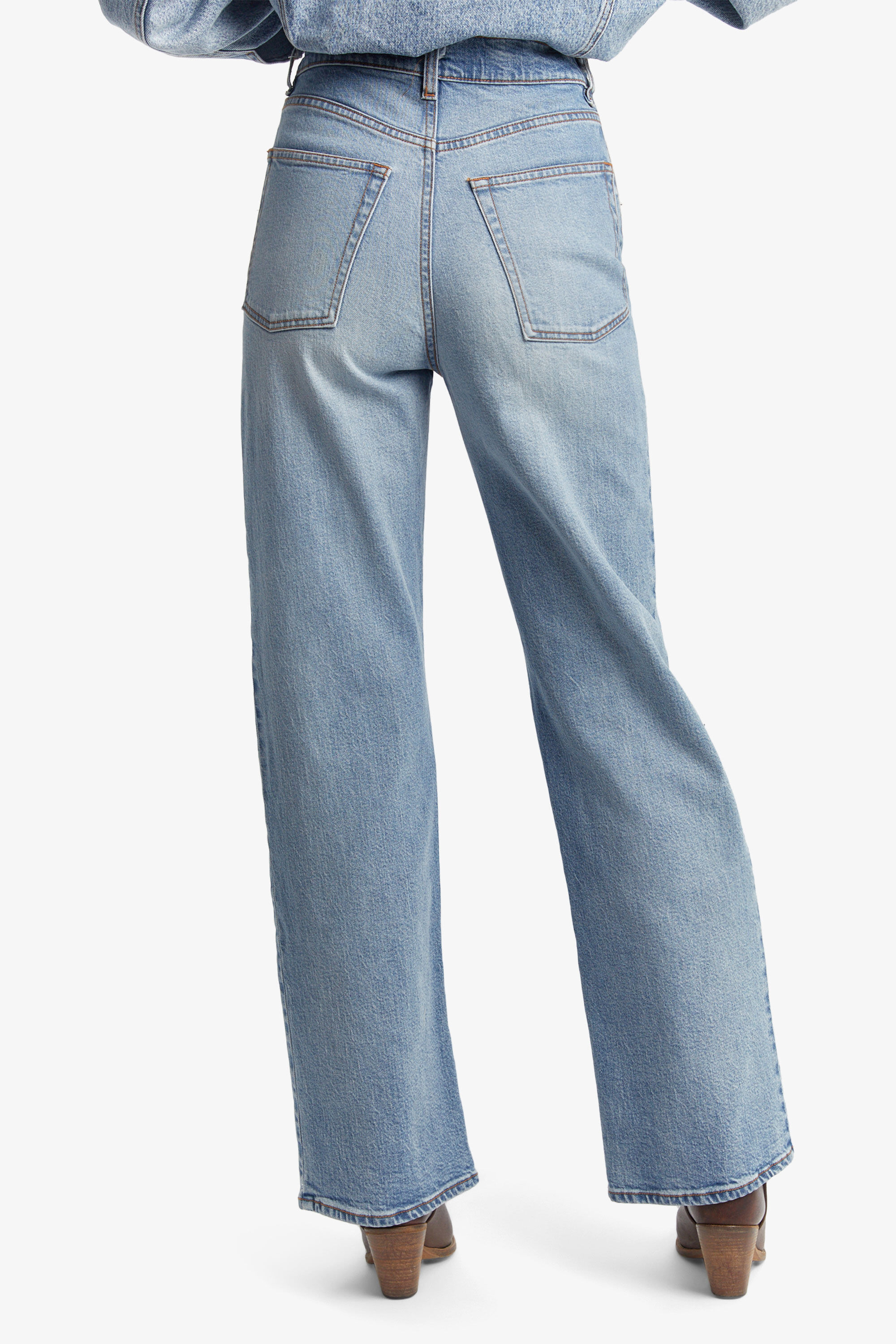 Nouvelle Straight Leg Jeans In Vintage Bardot