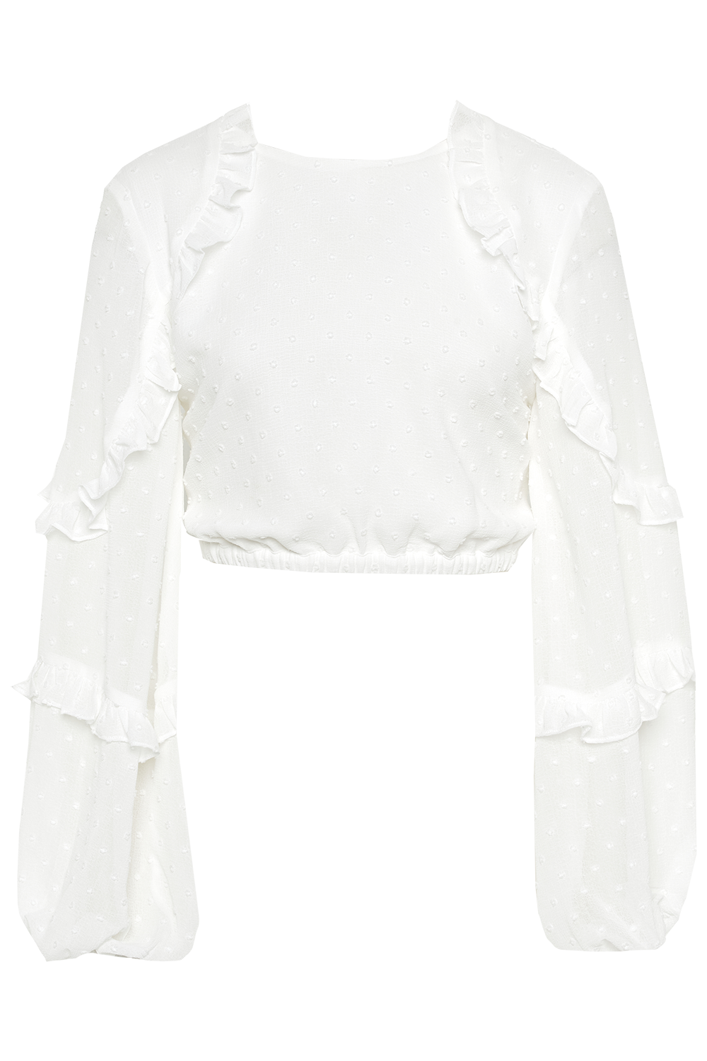 VALENCIA TOP in colour CLOUD DANCER