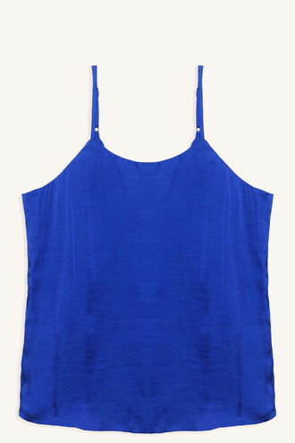 SPARKS FLY CAMI in colour VICTORIA BLUE