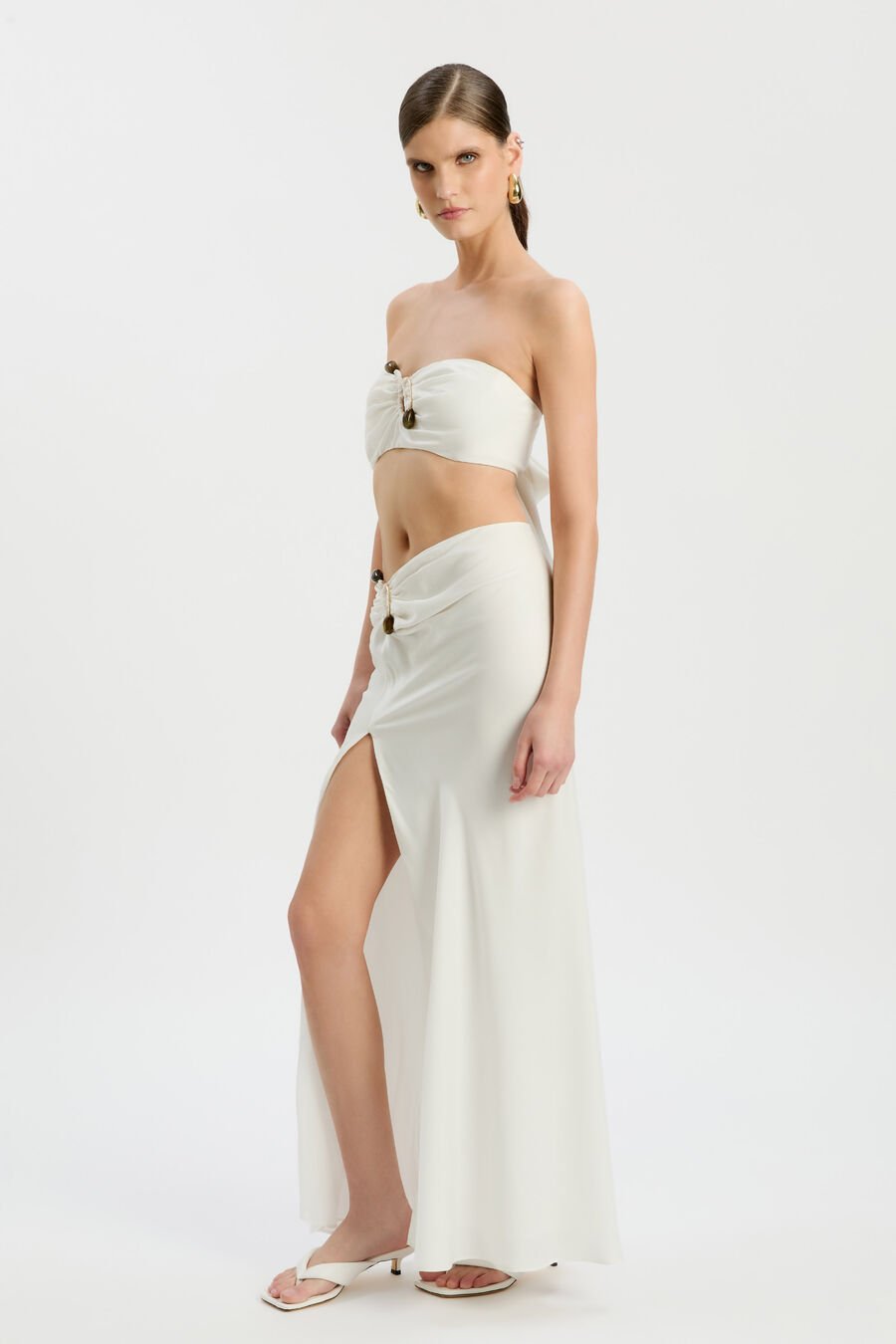 Dylan Split Front Maxi Skirt