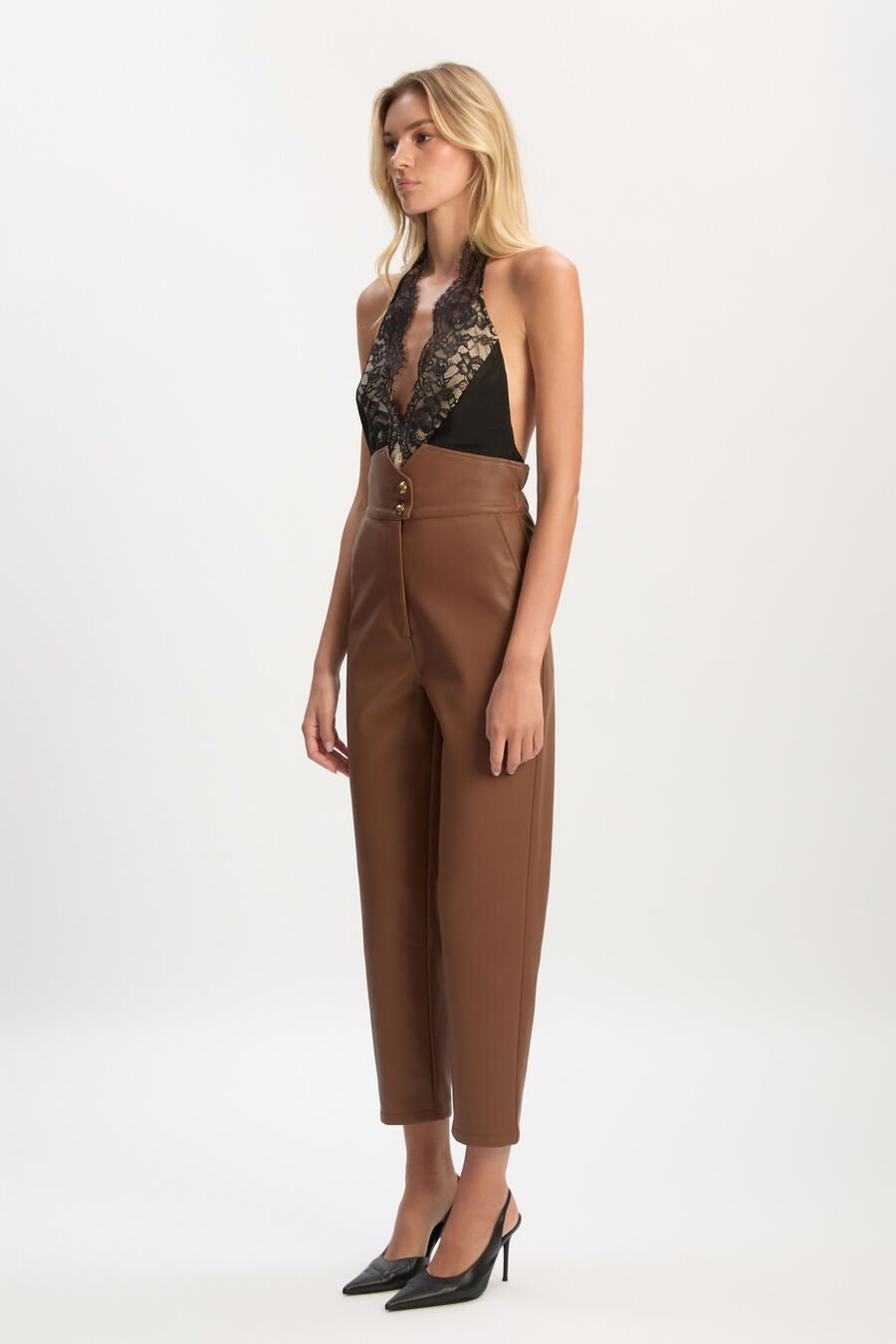 Aster Vegan Leather Pant