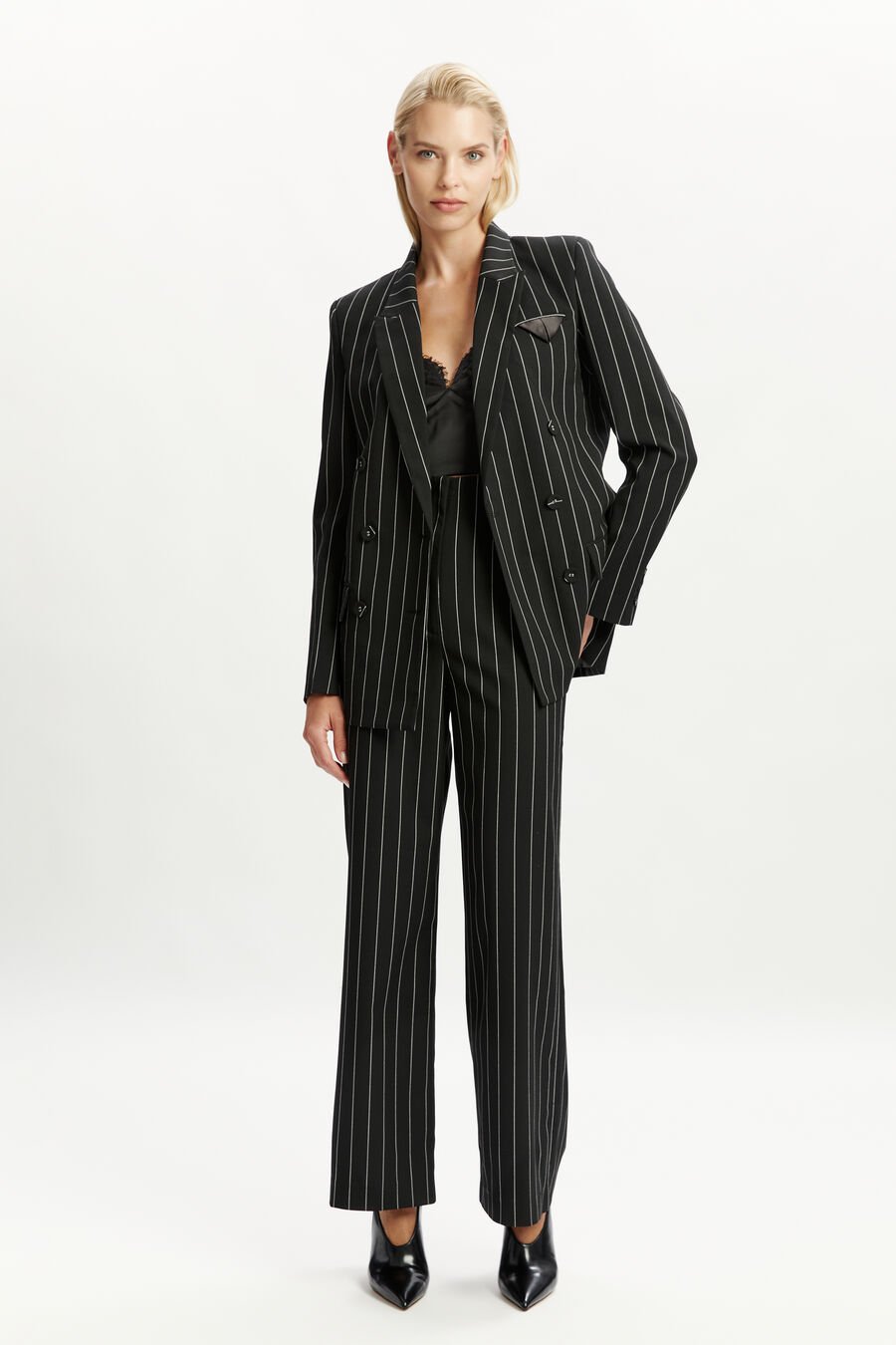 Sloane Pin Stripe Blazer