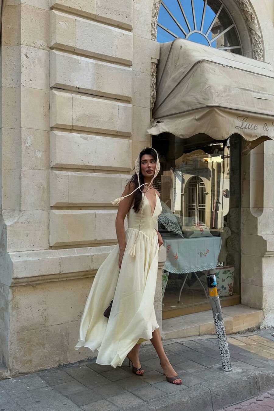 Arletha Halter Maxi Dress