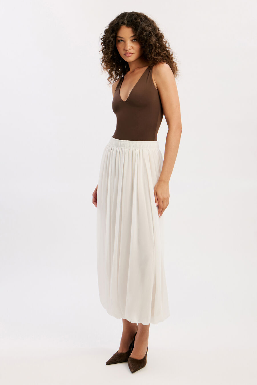 Corina Chiffon Maxi Skirt