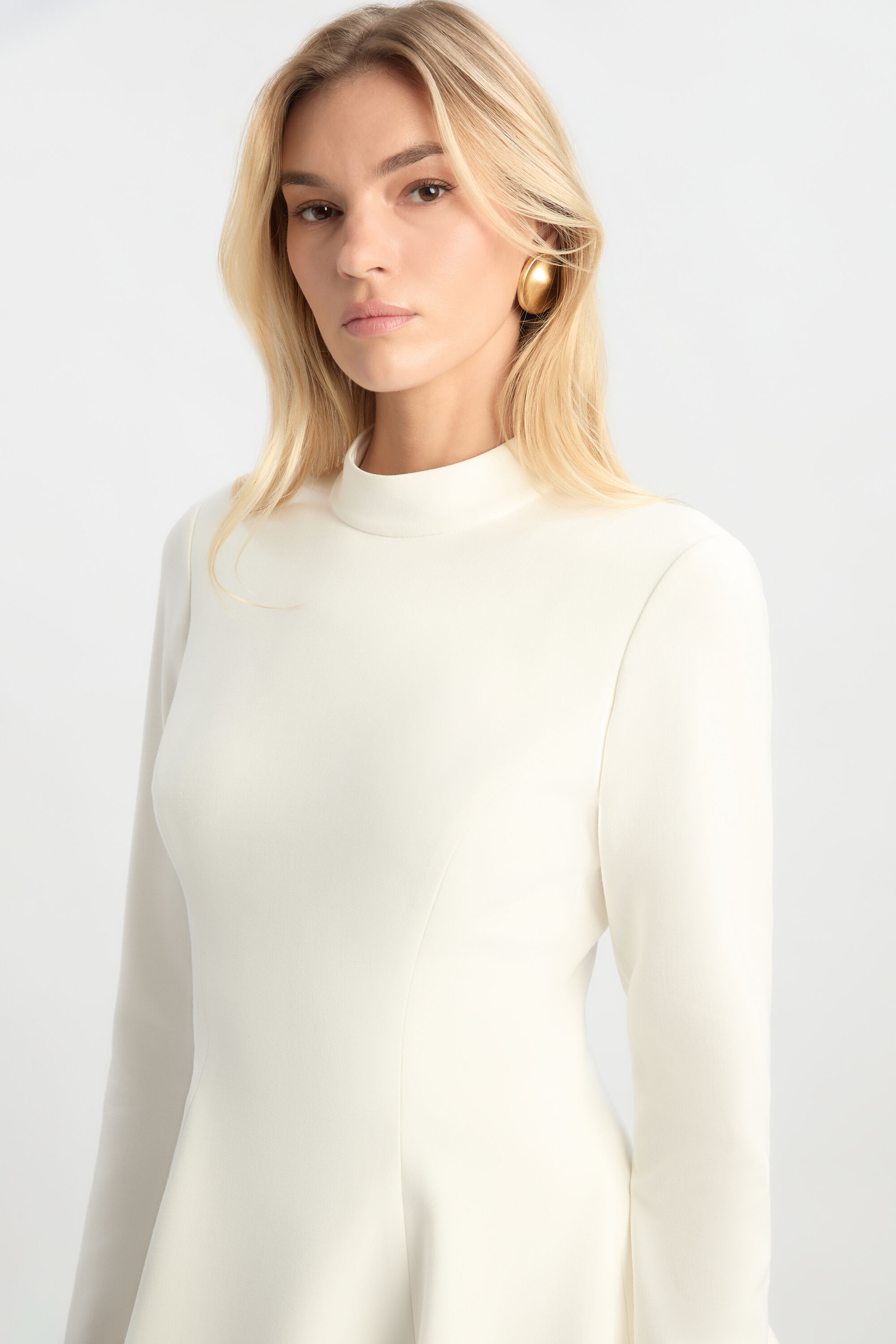 bardot malira long-sleeve mini shirt dress annaworthc_ on LTK