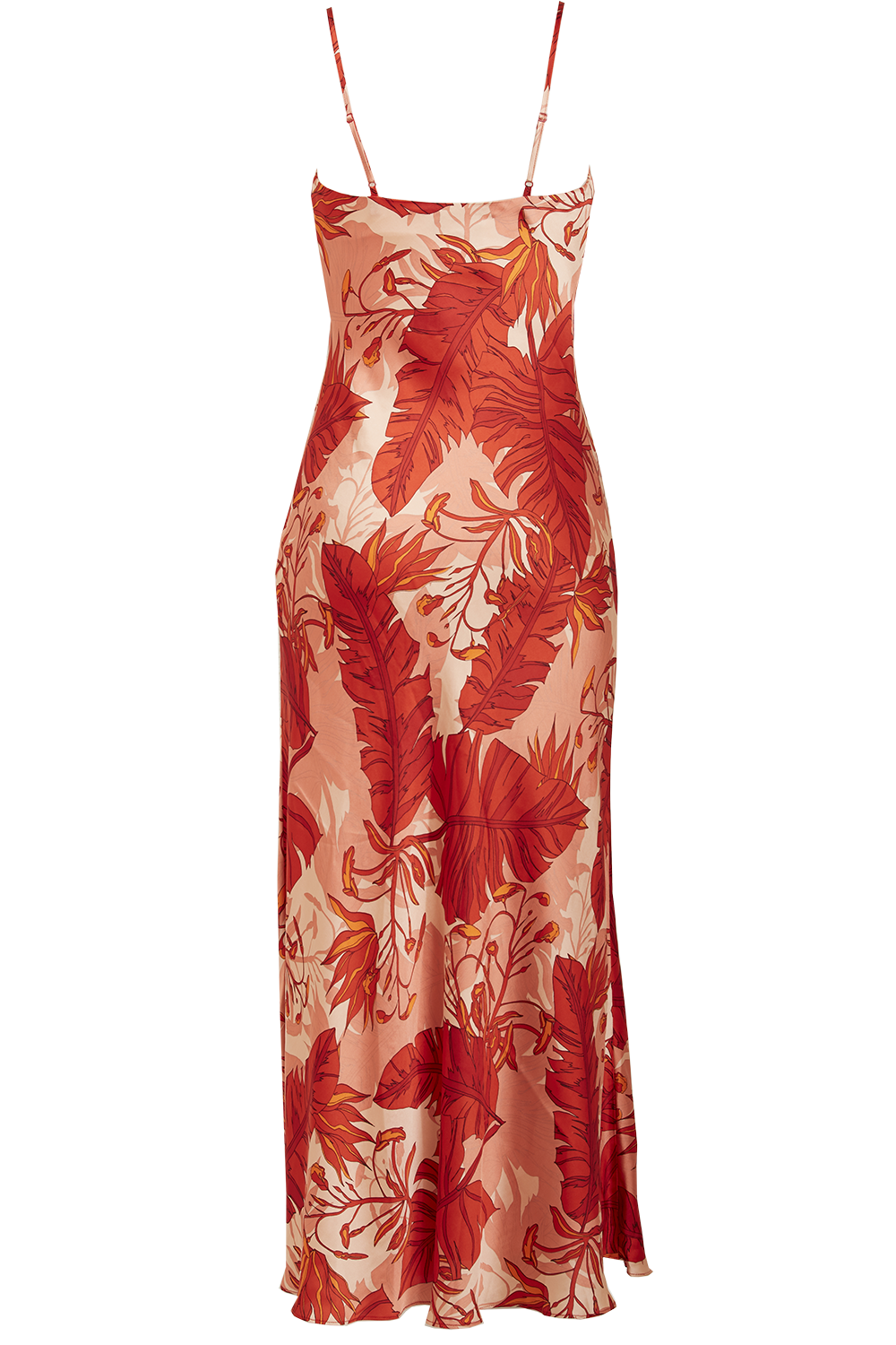 bardot red slip dress