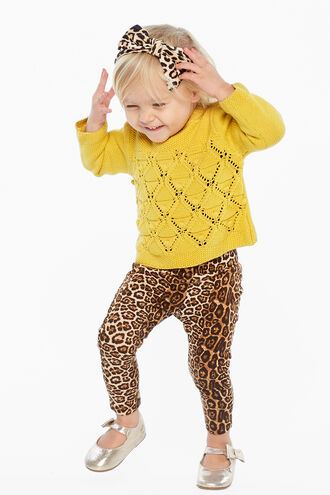 ASHER BOBBLE KNIT in colour CORNSILK