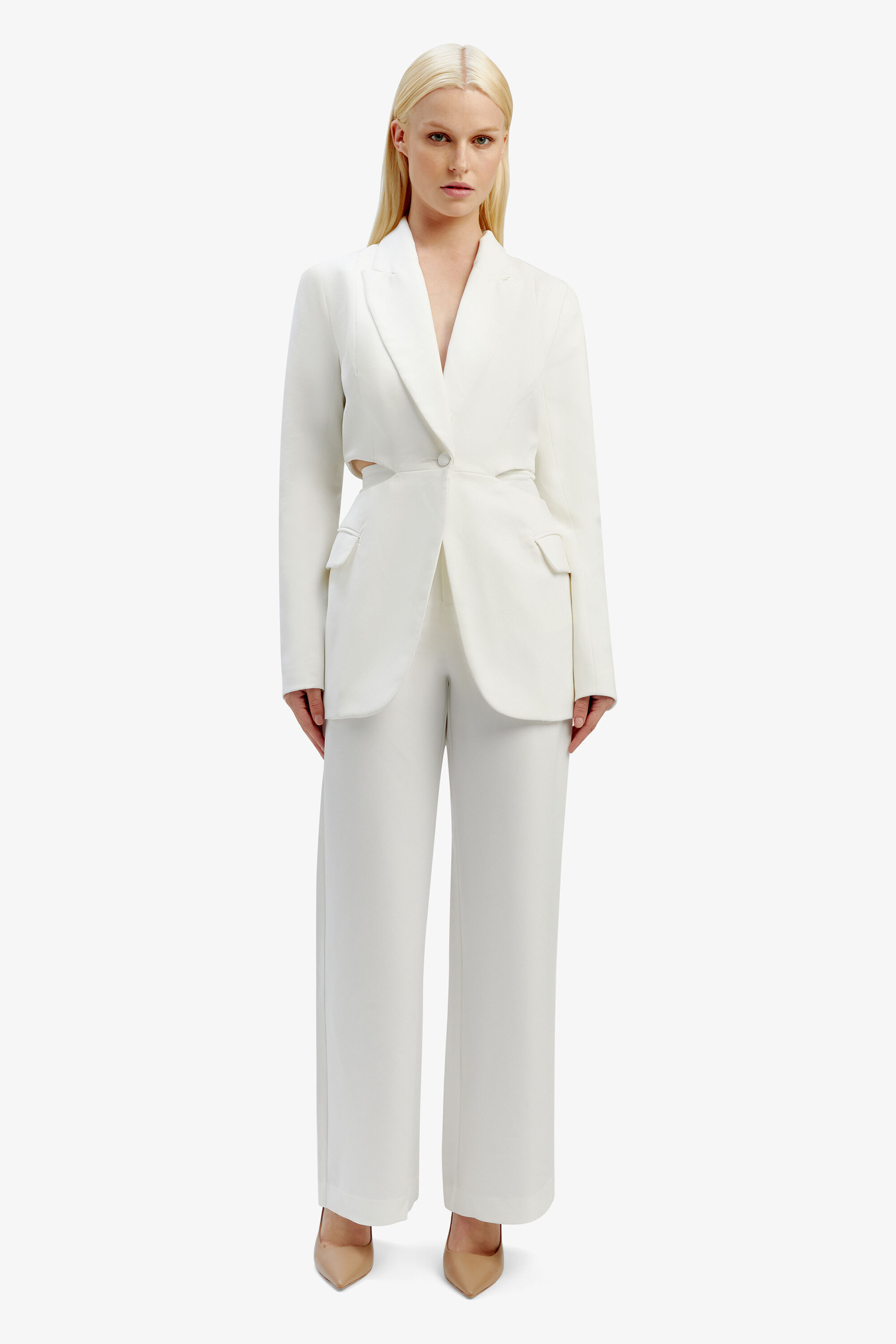Ivory shop colour blazer