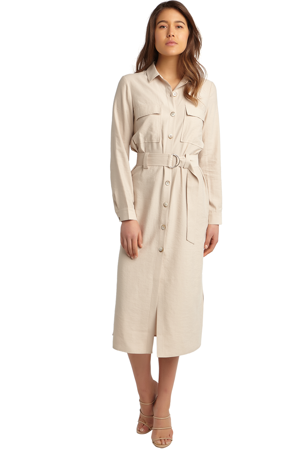 JANA SHIRT DRESS in colour MOONLIGHT