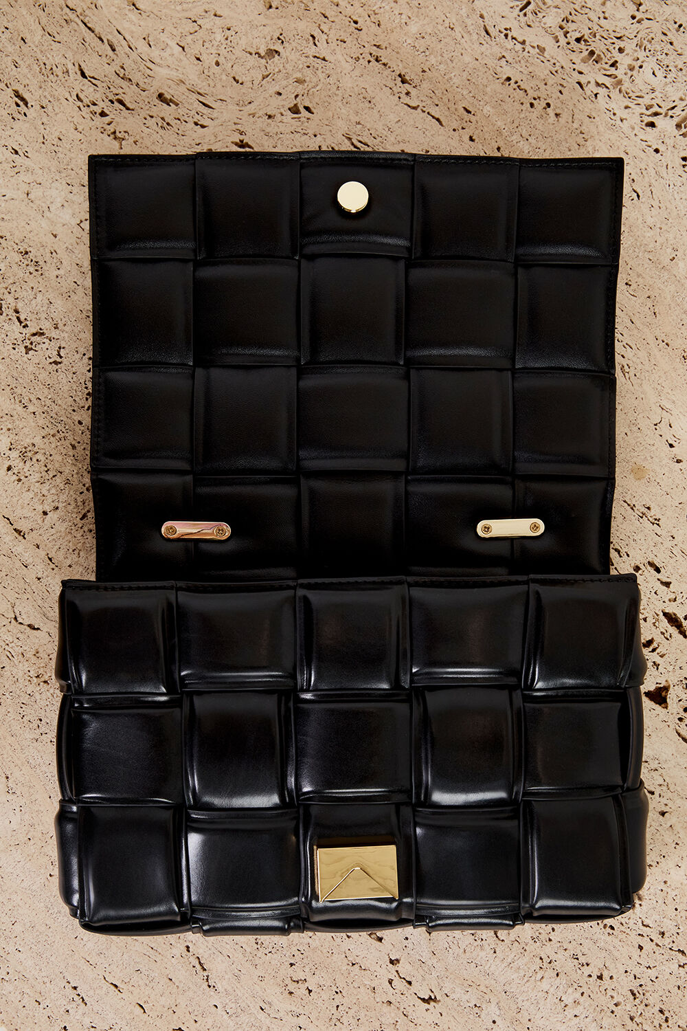 The Lu Lu Bag in Black Bardot