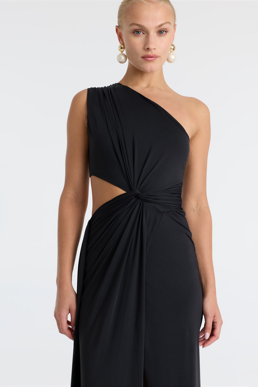 Saskia One Shoulder Maxi Dress