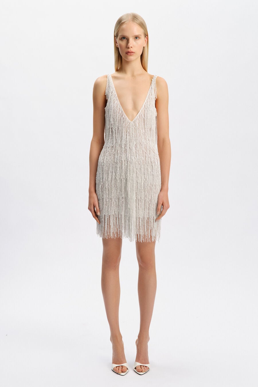 Roberta Fringe Mini Dress