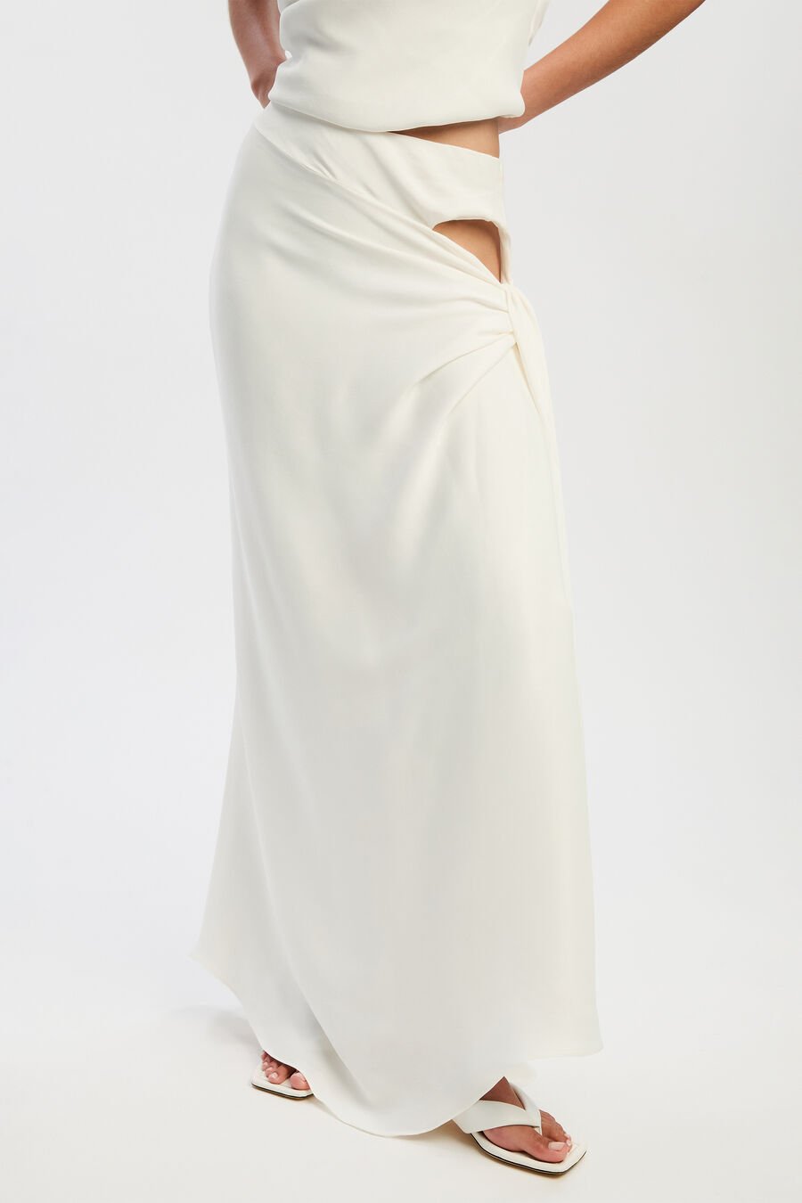 Solene Cut Out Maxi Skirt