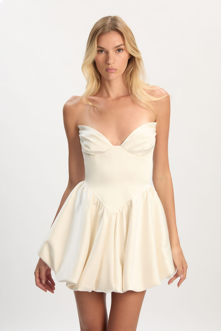 Avella Bubble Hen Mini Dress