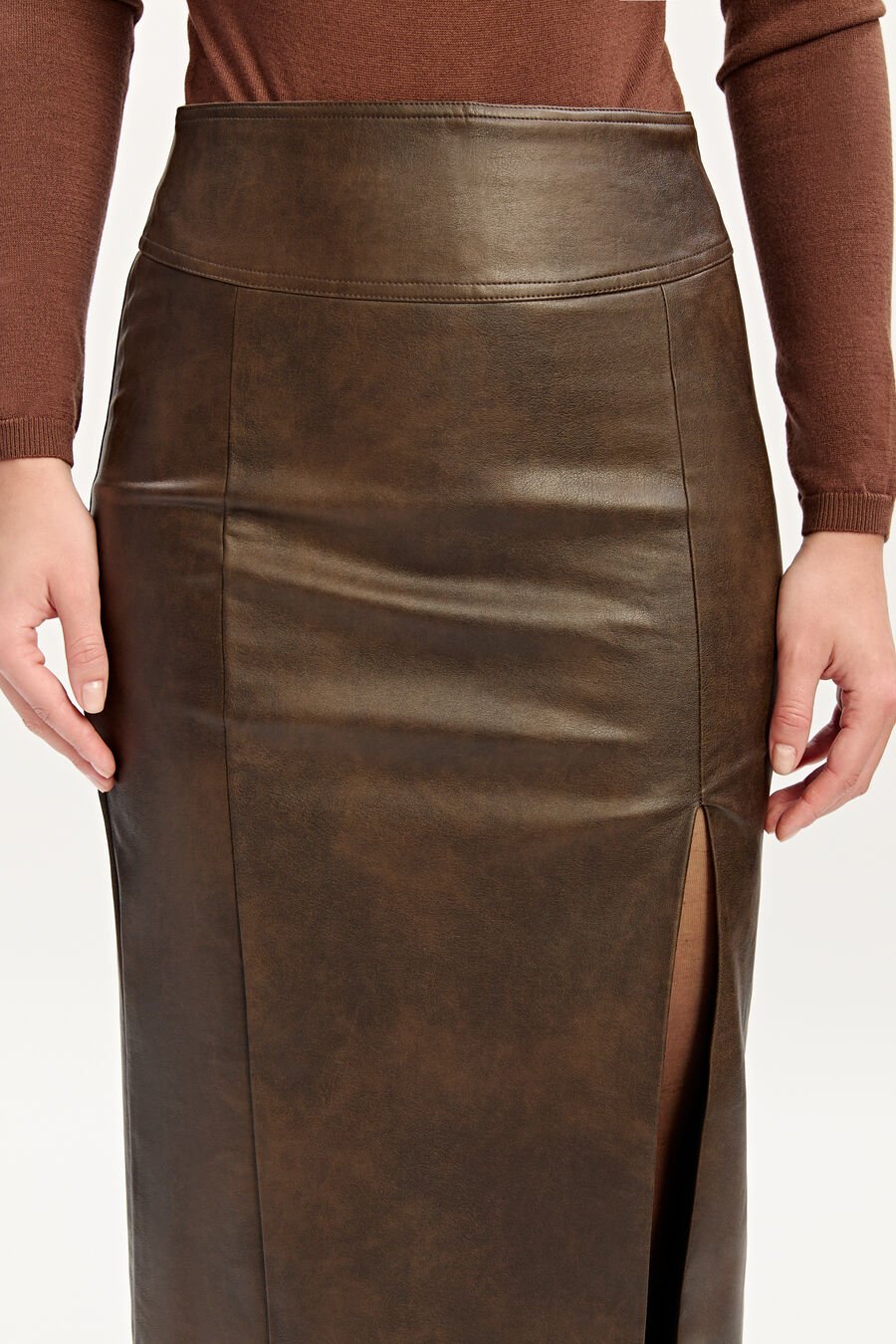 Roll Neck Knit Bodysuit