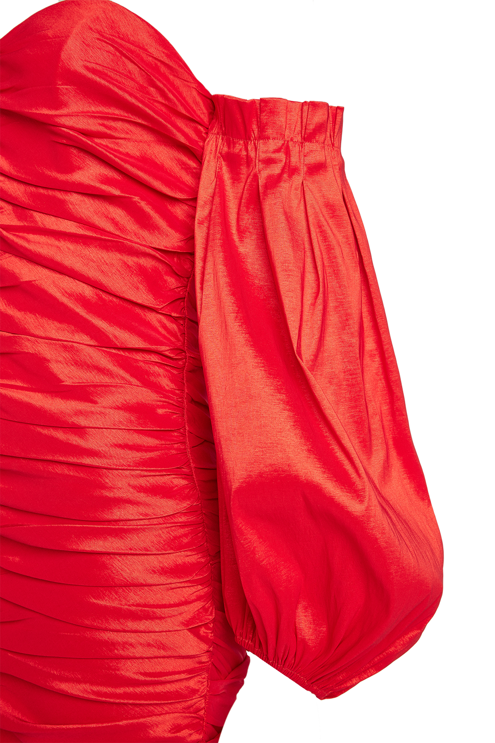 MARISSA MINI DRESS in colour HIGH RISK RED