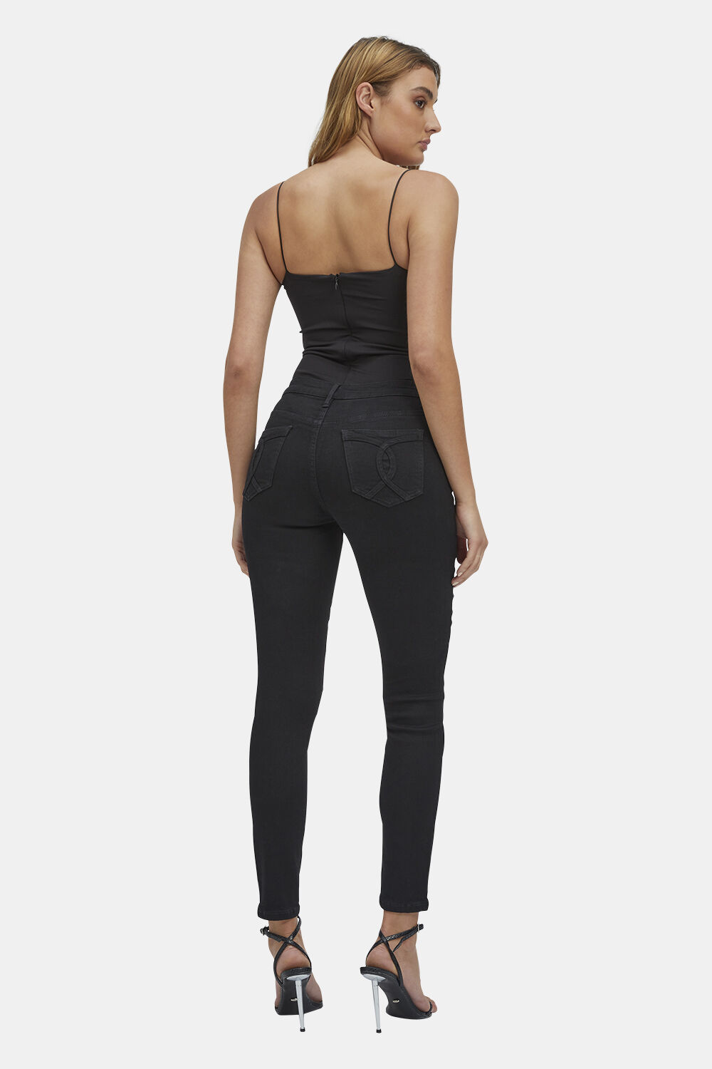 KATE HIPSTER JEAN in colour JET BLACK
