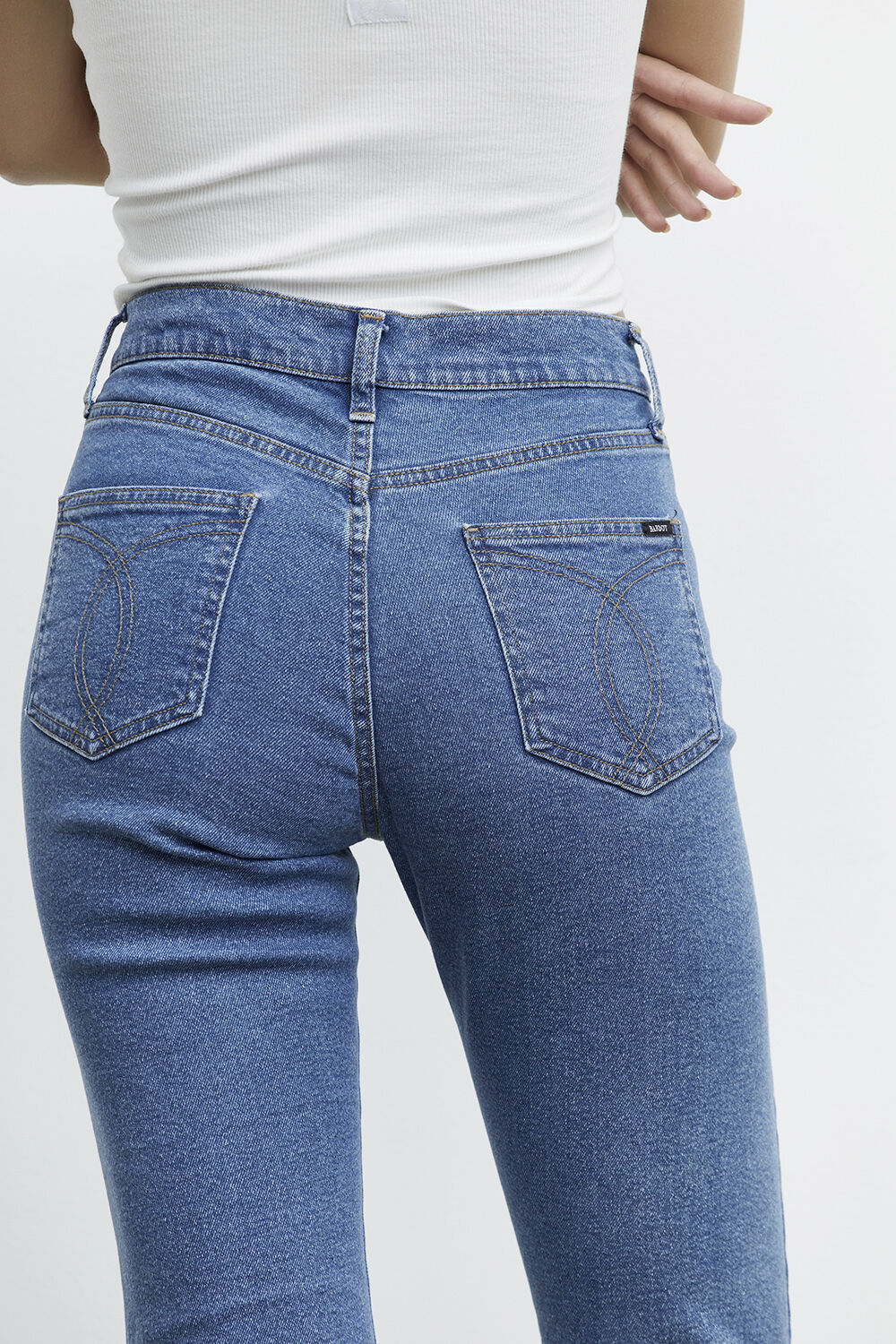 PETRA STRAIGHT JEAN in colour TRUE NAVY