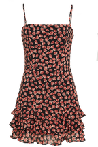 DITSY MINI DRESS in colour METEORITE