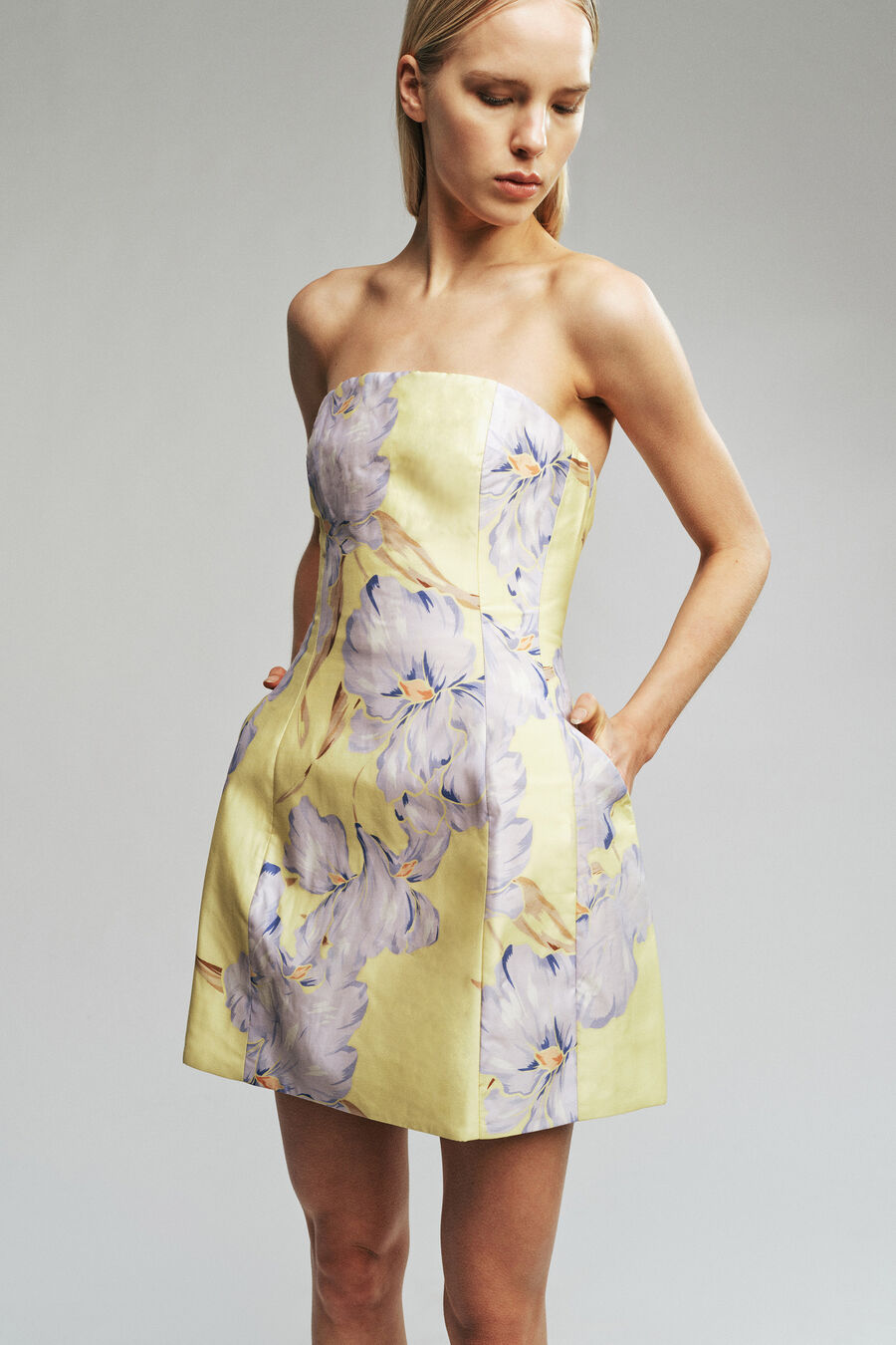 Karoline Hourglass Mini Dress